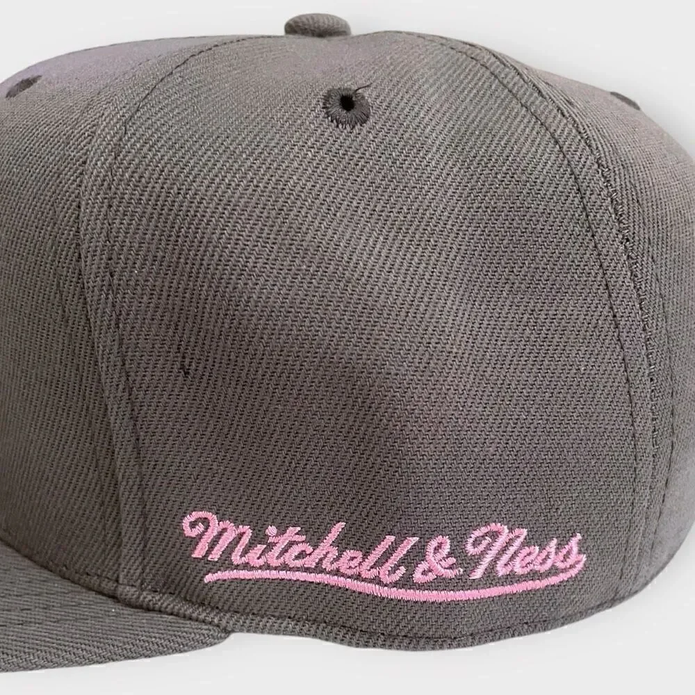 Toronto Raptors Mitchell & Ness NBA From Dusk HWC Fitted Hat Mens size 7 1/2 New